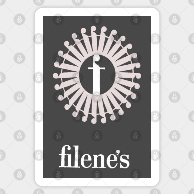 Filene's Department Store - Boston, Massachusetts Sticker by EphemeraKiosk